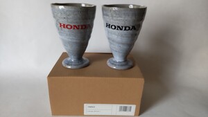 即決 HONDA ホンダ 陶器 ソフトカップ ペアー ワインカップ 未使用品 送料600円～