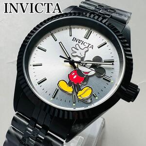 INVICTA インビクタ 腕時計 新品 DISNEY ディズニー コラボ ミッキー メンズ ブラック 3000個世界限定 クォーツ 電池式 デイト 専用ケース