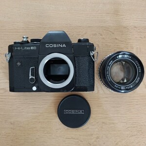 フイルム一眼レフカメラ　COSINA Hi-Lite ECレンズ Cosinon Auto 50mm 1.4