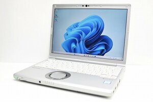 1円スタート ノートパソコン Windows11 Panasonic レッツノート CF-SV8 第8世代 Core i5 SSD256GB メモリ8GB Windows10 カメラ