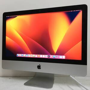 ☆【美品 21.5インチ】Apple iMac (Retina 4K, 21.5-inch, 2017) A1418 Core i5(7500)/3.4GHz RAM:8GB/HDD:1TB,SSD:28GB Ventura 動作品