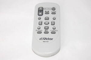 ★送料無料★外観良好★赤外線チェック済み★ Victor ビクター ビデオカメラ用リモコン RM-V751 #F-768