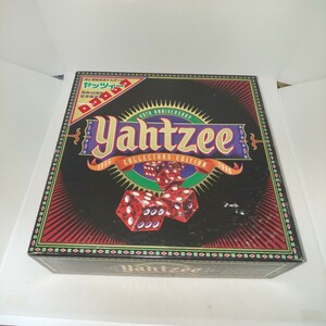 ボードゲーム ヤッツィー yahtzee 販売40周年記念限定版 日本語取説あり 当時物 運と戦略のダイスゲーム 匿名配送 No.711