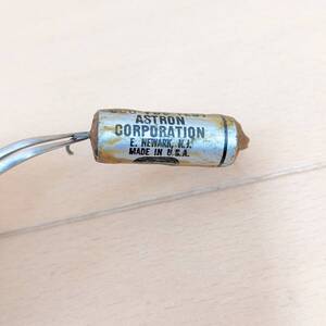 ビンテージ Astron Metalite 0.1uf 400V 金属紙コンデンサ ジャンク品 (71)