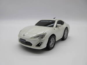 トヨタ　86 ホワイトパール　プルバックカー　カラーサンプル　ディーラー特注品　非売品　ミニカー