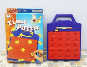 ● ボードゲーム 子供向け｜Time Puzzle タイムパズル｜ ｜ 知恵玩具 雑貨 玩具 おもちゃ■O7967