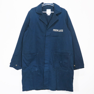 VISVIM ビズビム 18AW PEERLESS SHOP COAT 0118205013014 ヴィズヴィム ピュアレス ショップ コート アウター ネイビー Sepz