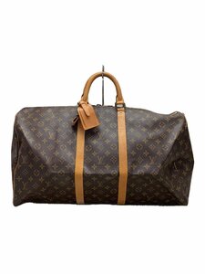 LOUIS VUITTON◆キーポル55_モノグラム・キャンバス_BRW/PVC/BRW/モノグラム/M41424/ボストンバッグ