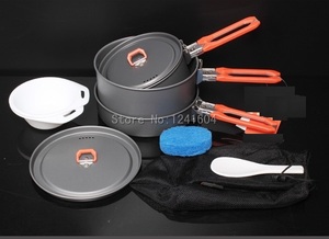 ★COOKING SET★10点クッカー★キャンプクッカー★鍋セット★調理器具★アウトドアクッカー★ツーリングキャンプ★ソロキャンプ★MK-3★３