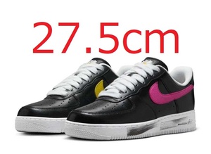 PEACEMINUSONE × NIKE AIR FORCE 1 LOW 07 PARA-NOISE 3.0 BLACK AND MULTI-COLOR G-DRAGON 27.5cm ピースマイナスワン ナイキ 国内黒タグ