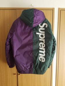 希少！激安♪【XL】Supreme 2Tone Hooded Sideline Jacket