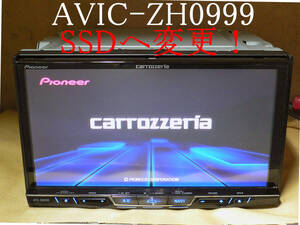 ★★★carrozzeria 最新2024年/SSD化/地デジ/SD/Bluetooth/CD/DVD AVIC-ZH0999 動作保証 即決送料無料！★