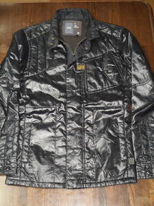 送料無料！美品！正規店購入 G-STAR RAW ジースター DAWSON QUILTED OVERSHIRT ジャケット ブラック サイズ S　　　