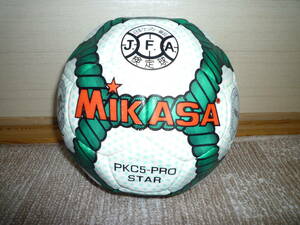 サッカーボール MIKASA J.F.A日本サッカー協会 FIFA 検定球 SIZE-5　難あり品