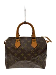 LOUIS VUITTON 1)スピーディ25_モノグラム・キャンバス_BRW PVC ブラウン