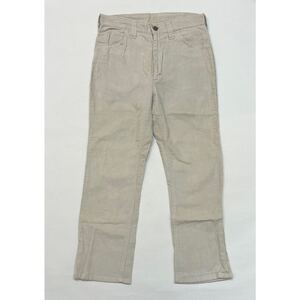 h453 70s 80s ビンテージ Lee 42 talon ジップ コーデュロイ パンツ W29 × L25 ベージュ vintage USA pants アメリカ リー