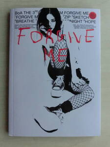 BoA Forgive Me 　[Forgive Ver.] 韓国盤　CD