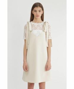 未使用 未着 JILLSTUART ジル スチュアート ミラベルAラインワンピース2017SS サイズ2 クリーム 定価、24.000+税 日本製