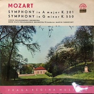 SUPRAPHON トゥルノフスキー モーツァルト 交響曲第29番＆第40番 青大STEREO / Turnovsky Mozart:Sym29&40 BLUE-STEREO