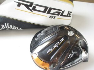 激レア【TYPE-S/MODEL-S】TAシリアル キャロウェイ ヘッド ROGUE ST LS TD トリプルダイヤモンド ◆◆◆ S 1W 9 9.0° HC付 ローグ 良品