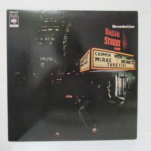 JAZZ LP/国内/ライナー付き美盤/Carmen McRae - Dave Brubeck - Take Five (Recorded Live At Basin Street East)/Ｂ-13174