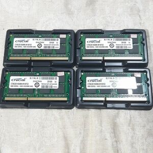 新品未使用 クルーシャル Crucial 32GB(8GB×4枚) 2RX8 DDR3L 1600MHz PC3L-12800S SODIMM 204pinラップトップメモリRAM 送料無料