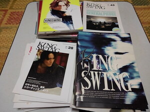 〇　氷室京介　【　FC会報 KING SWING 新版 vol.1～94　連番94冊セット　※2000年以降リニューアル版　】　元BOOWY ボウイ