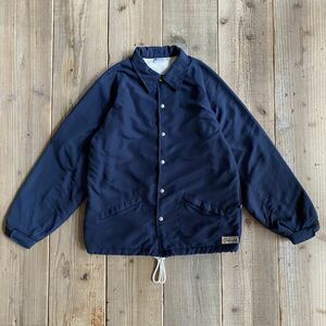 Yellow Rat (イエローラット) - MEN コーチジャケット Sサイズ NAVY 紺色 Made in USA アメリカ製 USAサイズ (タグ付き新品未着用品)