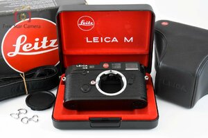 １円出品 Leica ライカ M6 ブラック レンジファインダーフィルムカメラ 元箱付き【オークション開催中】