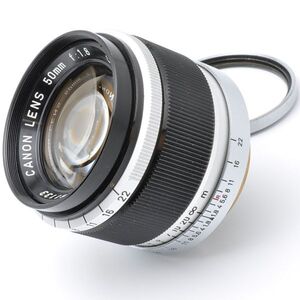 CANON LENS 50mm F1.8 キヤノン レンズ フィルター Lマウント L39 日本製 JAPAN キャノン カメラ Leica ライカ Leitz ライツ 50/1.8 5