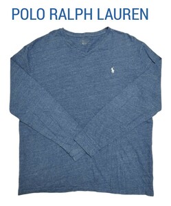 【良品】POLO RALPH LAUREN(ポロラルフローレン)ロングTシャツL