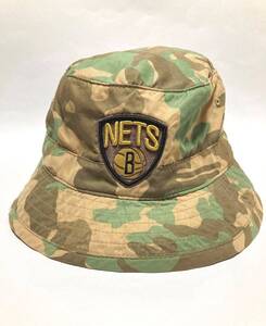 Mitchell＆Nessミッチェルアンドネス NBA Brooklyn Nets ネッツ Ambush Bucket バケット ハット サイズ S / M