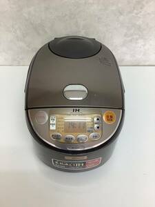 ■ス-107 中古品 ZOJIRUSHI NP-VD18 動作確認・簡易清掃済み IH炊飯ジャー 2013年製 1.8L ブラウン 象印