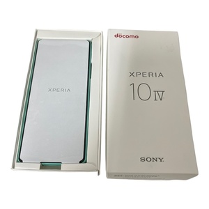 【未使用】SONY Xperia10IV ミント(ライトグリーン) SO-52C スマホ 判定: 不明 L60746RL