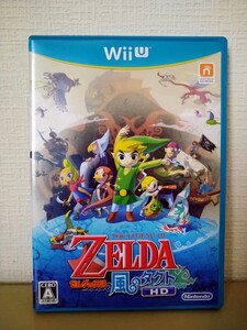 任天堂 WiiU ソフト ゼルダの伝説 風のタクト HD 中古品 送料185円