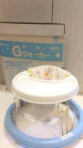 ☆488☆SmartAngel Gウォーカー　歩行器　7～15ヶ月　赤ちゃん　歩行補助　室内　水玉模様　