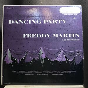 5点送料無料 LP★USオリジナル盤 深溝 FREDDY MARTIN / DANCING PARTY フレディ・マーティン CAMDEN CAL 264