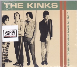 ■新品■The Kinks キンクス/live in San Francisco 1969(CD)