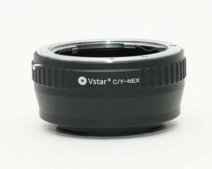 VSTAR 無料レンズクロス付 コンタックス ヤシカ C/Y レンズ- ソニー NEX E マウントアダプター cy-nex (VSNEX)