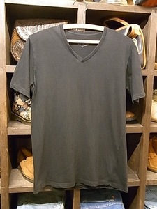 MADE IN JAPAN SHIPS GENERAL SUPPLY S/S V NECK T-SHIRT BLK SIZE M 日本製 シップス ジェネラル サプライ 半袖 Vネック Tシャツ ブラック