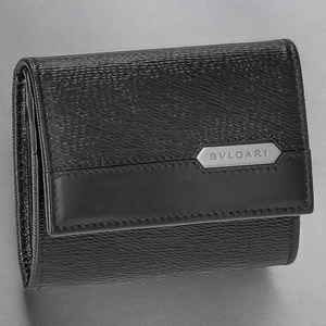 ブルガリ コインケース メンズ ブランド BVLGARI 282856 BLK ブラック