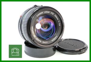 【同梱歓迎】【動作保証・点検済】良品■キヤノン Canon NEW FD 50mm F1.4■AH606