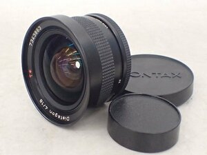 Carl Zeiss 単焦点レンズ Distagon 18mm F4 T* MMJ コンタックス用 カールツァイス ▽ 7027C-3