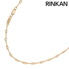 クロムハーツ  22K NECKCHAIN T16/ツイストチェーン16inch ゴールドネックレス メンズ 16inch