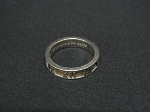 1円 TIFFANY＆Co ティファニー アトラス SV925 リング 指輪 アクセサリー 約7号 レディース メンズ シルバー系 FD1548