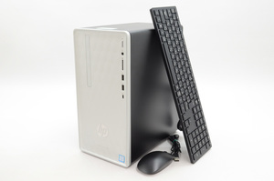 [中古]HP Pavilion Desktop 590 590-p0103jp パフォーマンスモデル 6DW22AA#ABJ アッシュシルバー