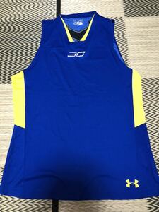 Under Armour（カリー）SC30 上下セットアップ 青黄 サイズL 新品