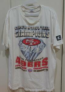 【ビンテージ】 49ers 第29回スーパーボウル優勝 Tシャツ Lサイズ / (vintage) SF 49ers Joe Super Bowl XXIX T-shirt size-L