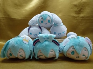 マックスリミテッド 初音ミク×シナモロール ぽてコロマスコット 6種 コンプリート セット まとめ売り