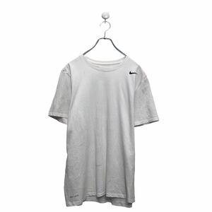 NIKE 半袖 プリント Tシャツ ナイキ L ホワイト シンプル クルーネック 古着卸 アメリカ仕入 a605-6130